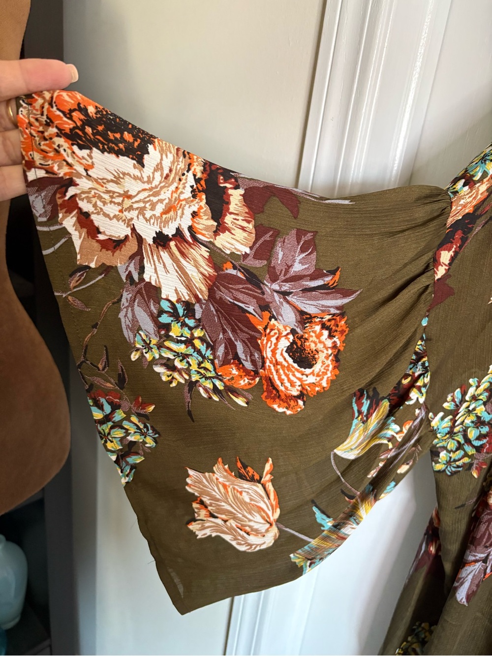 Umgee Floral Kimono Bell Sleeves Lightweight Boho Festival Beachy Layering - Picture 4 of 9